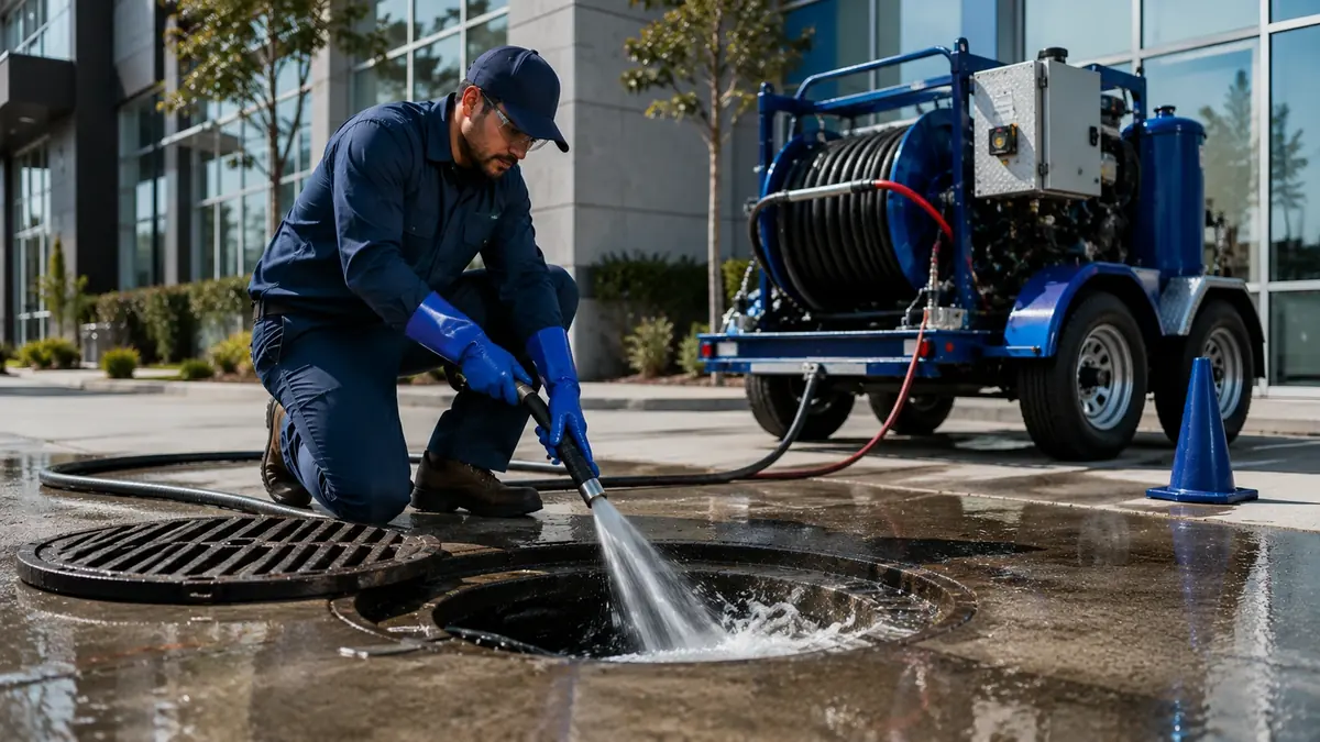 Commercial Hydro Jet Drain Cleaning in Pope Valley